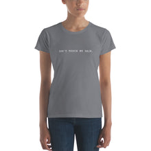 Load image into Gallery viewer, Don't Touch My Hair White Ink T-Shirt